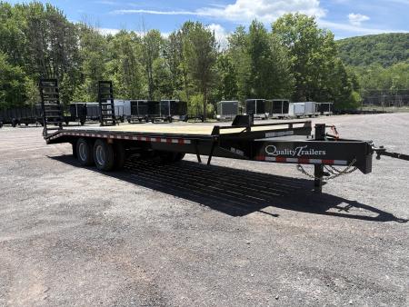 New 2026 Quality Trailers 25' 25K Dually Tandem Deckover Trailer