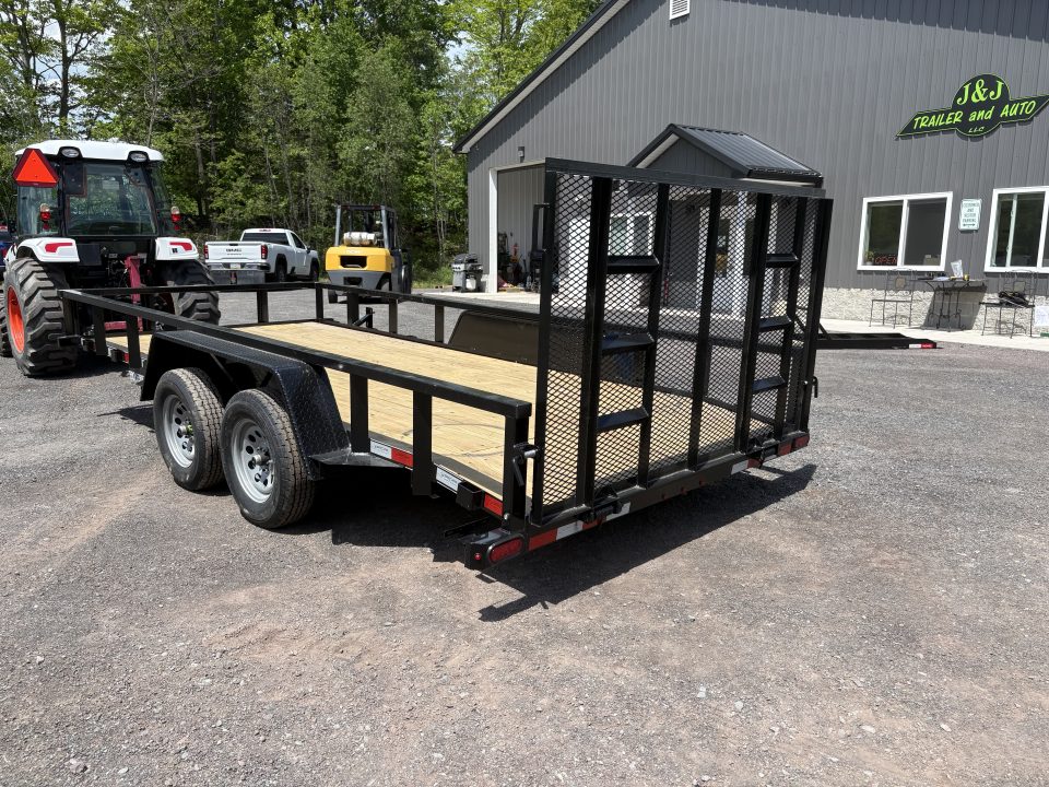 New 2026 Quality Trailers 82" x 16' (14' + 2' Dove Tail) Professional Grade Utility Trailer 7K Utility Trailer
