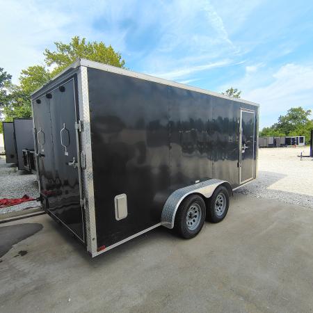 Used 2020 USED Arising 7x16 TA, 6'3 interior height, 3.5k axles, .030 exterior Cargo / Enclosed Trailer