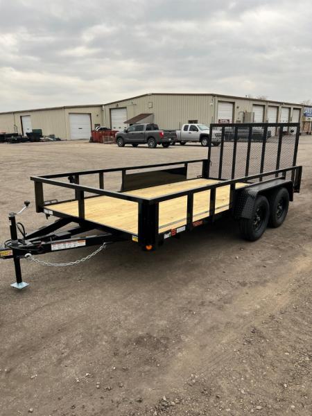 New 2027 Quality Steel and Aluminum 82  x 14' Steel Utility/Landscape Trailer #261764 Utility Trailer