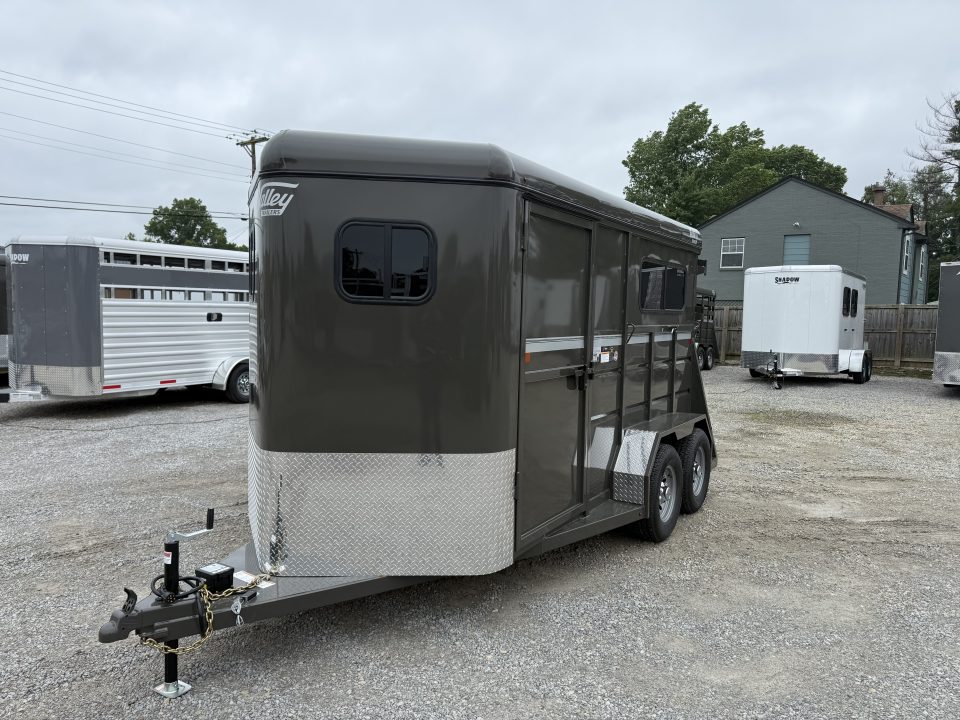New 2027 Valley Trailers 2 HORSE STRAIGHT LOAD w/ RAMP