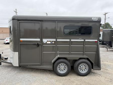 New 2027 Valley Trailers 2 HORSE STRAIGHT LOAD w/ RAMP
