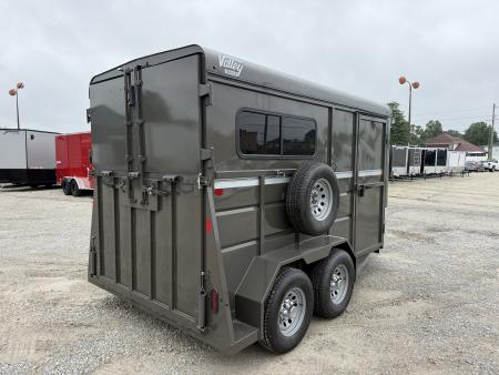 New 2027 Valley Trailers 2 HORSE STRAIGHT LOAD w/ RAMP