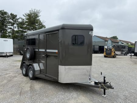 New 2027 Valley Trailers 2 HORSE STRAIGHT LOAD w/ RAMP