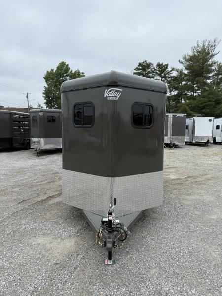 New 2027 Valley Trailers 2 HORSE STRAIGHT LOAD w/ RAMP