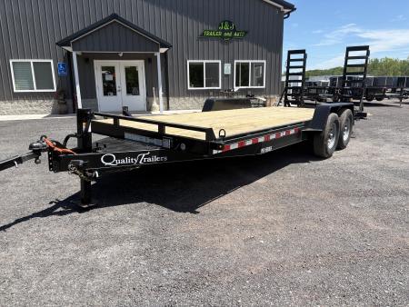 New 2026 Quality Trailers 15K 20' Fendered Equipment Trailer