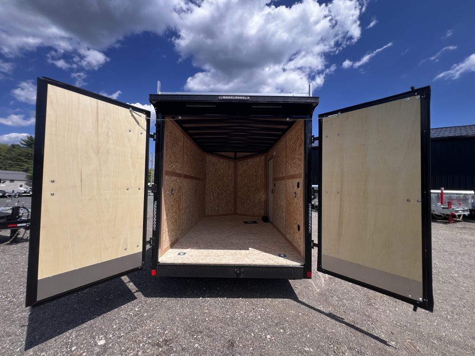 New 2027 US Cargo 7X12+ 2ft V-Nose / I-Beam Frame / Contractor Package / 7' interior / Blackout - 7000GVW