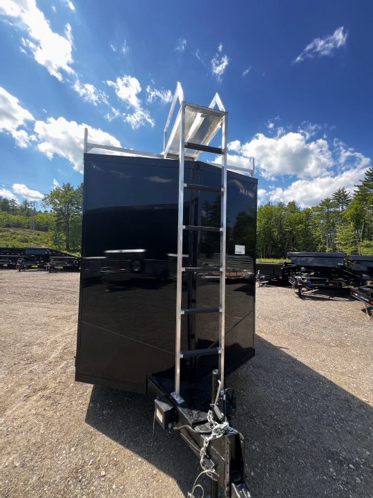 New 2027 US Cargo 7X12+ 2ft V-Nose / I-Beam Frame / Contractor Package / 7' interior / Blackout - 7000GVW
