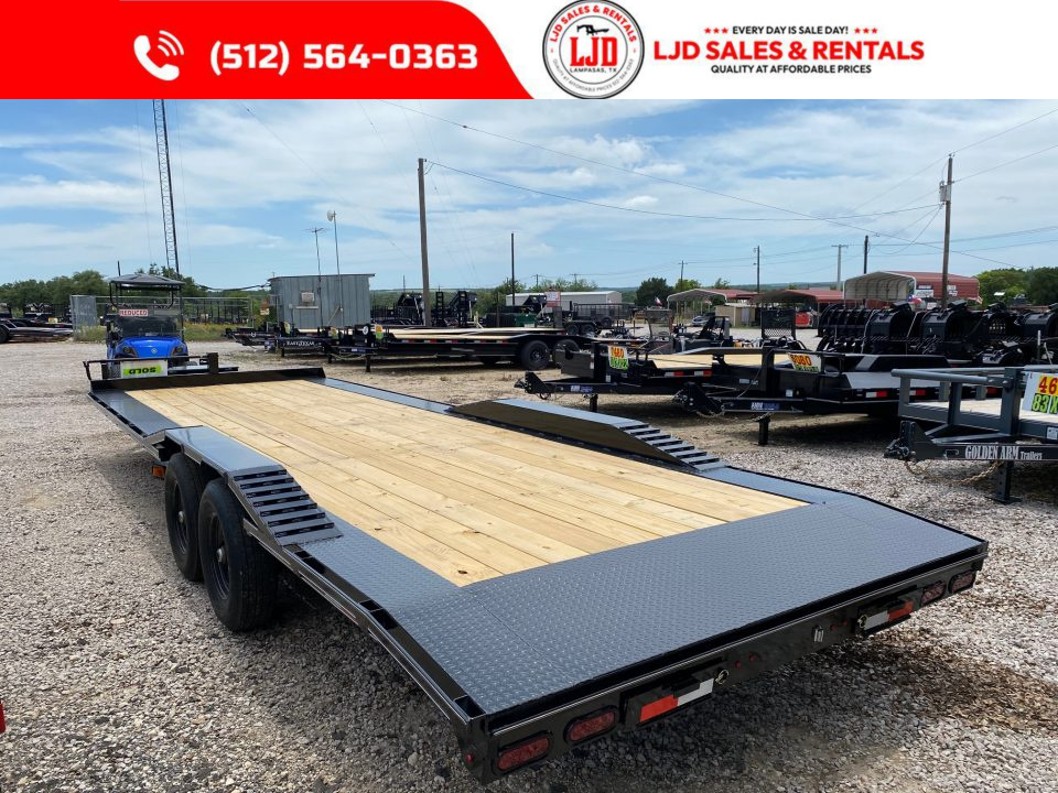 New 2026 Golden Arm - 102" x 26' Drive over fender - Equipment Trailer-