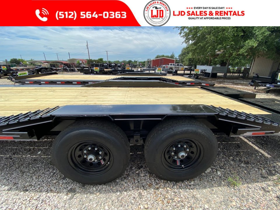 New 2026 Golden Arm - 102" x 24' -Drive over fender - Equipment Trailer