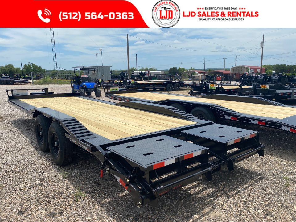 New 2026 Golden Arm - 102" x 24' -Drive over fender - Equipment Trailer