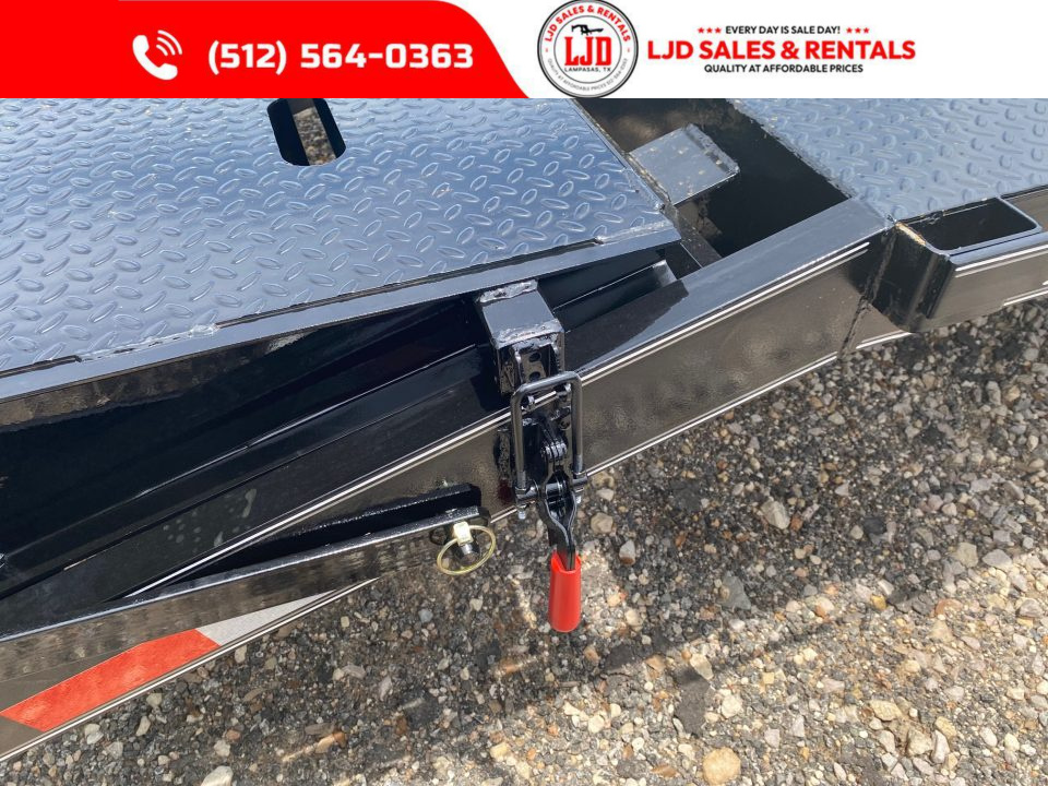 New 2026 Golden Arm - 102" x 24' -Drive over fender - Equipment Trailer
