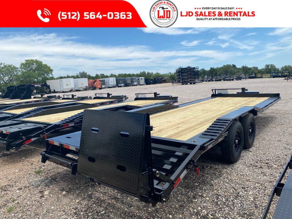New 2026 Golden Arm - 102" x 24' -Drive over fender - Equipment Trailer