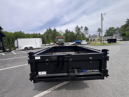New 2026 LOAD TRAIL 5X8- 5200lb single axle Dump Trailer/ Ramps / 2-way gate- 5200gvw