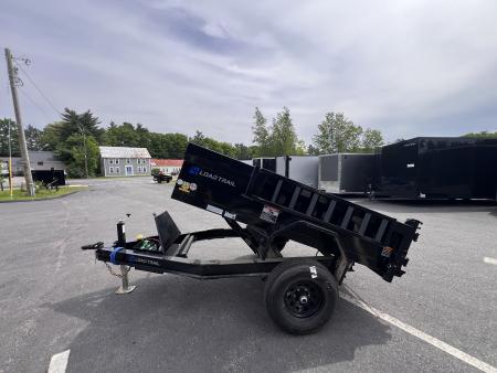 New 2026 LOAD TRAIL 5X8- 5200lb single axle Dump Trailer/ Ramps / 2-way gate- 5200gvw