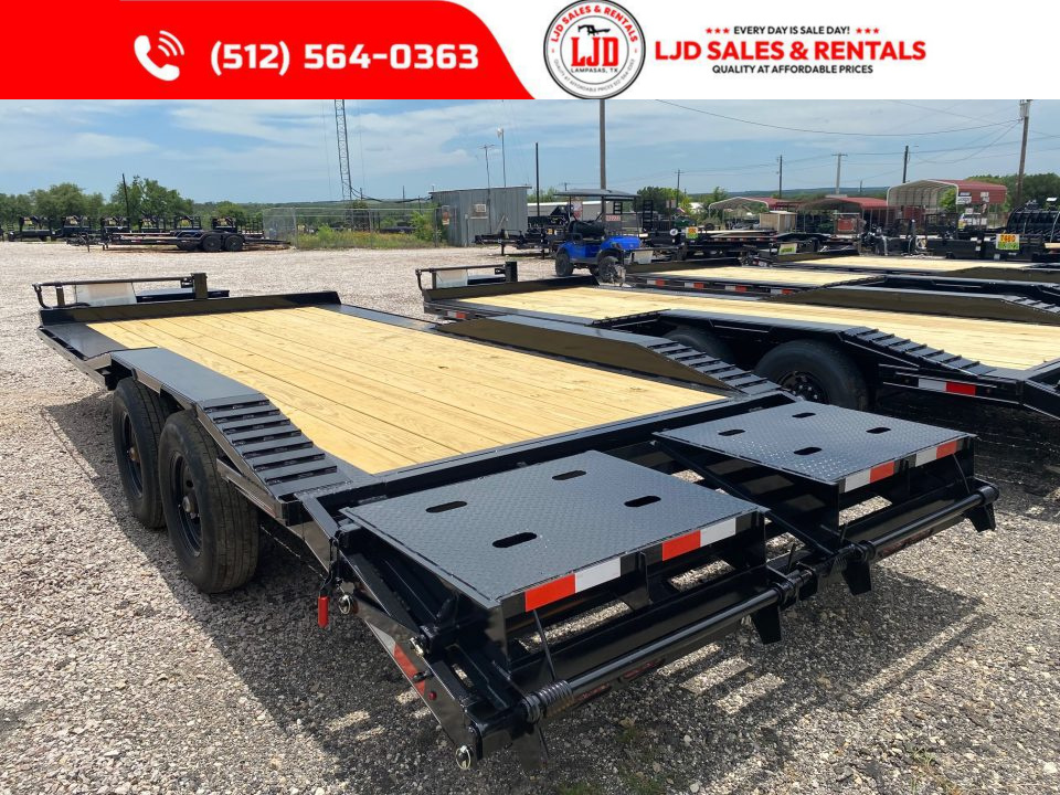 New 2026 Golden Arm - 102" x 20' -Drive over fender - Equipment Trailer