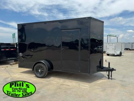New 2026 6X12 Cargo / Enclosed Trailer UPGRADED 7' INTERIOR HEIGHT!