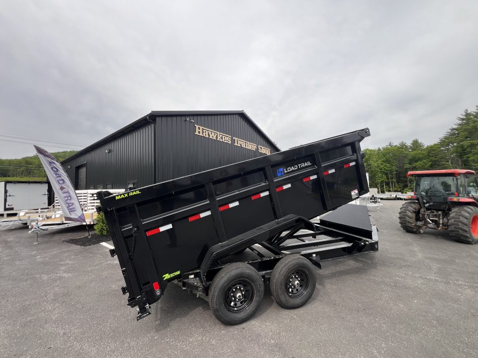 New 2026 Load Trail 7x14 Dump Trailer-HD/ 4' High Sides/ 8" I beam frame/ Tarp kit & Ramps - 14k GVW