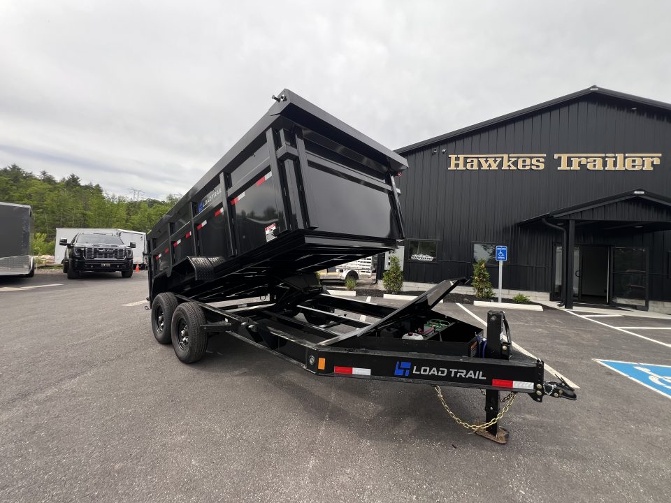 New 2026 Load Trail 7x14 Dump Trailer-HD/ 4' High Sides/ 8" I beam frame/ Tarp kit & Ramps - 14k GVW