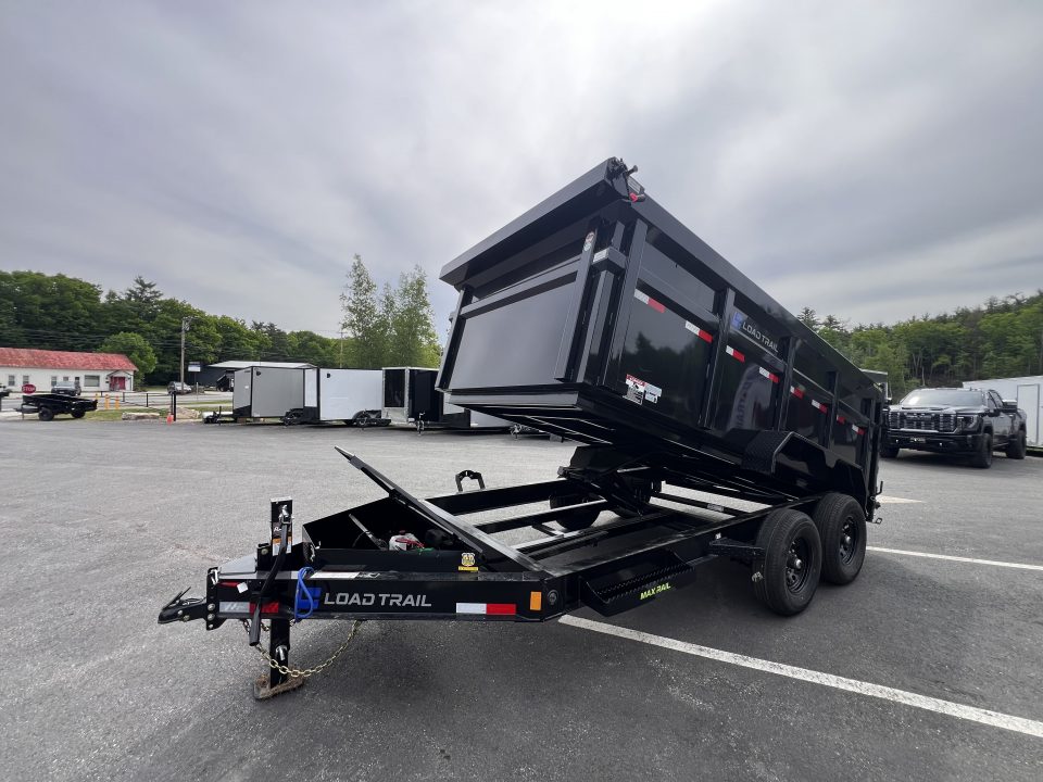 New 2026 Load Trail 7x14 Dump Trailer-HD/ 4' High Sides/ 8" I beam frame/ Tarp kit & Ramps - 14k GVW