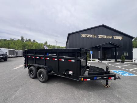 New 2026 Load Trail 7x14 Dump Trailer-HD/ 4' High Sides/ 8  I beam frame/ Tarp kit & Ramps - 14k GVW