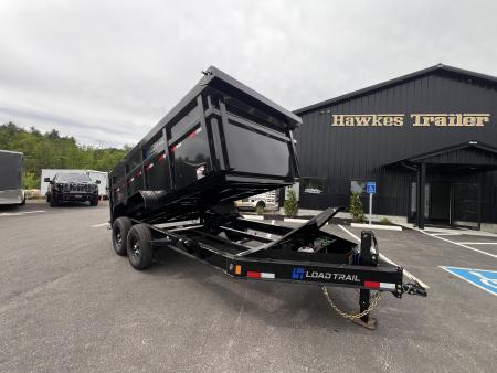 New 2026 Load Trail 7x14 Dump Trailer-HD/ 4' High Sides/ 8" I beam frame/ Tarp kit & Ramps - 14k GVW
