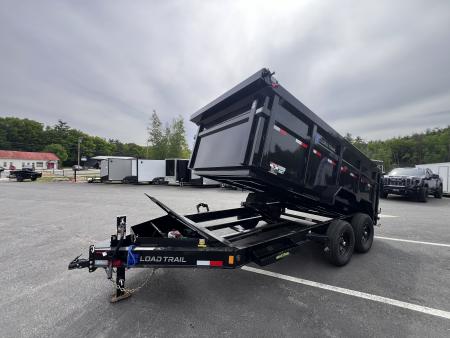 New 2026 Load Trail 7x14 Dump Trailer-HD/ 4' High Sides/ 8" I beam frame/ Tarp kit & Ramps - 14k GVW