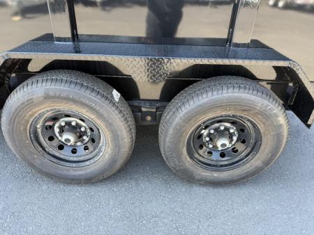 New 2026 Load Trail 7x14 Dump Trailer-HD/ 4' High Sides/ 8" I beam frame/ Tarp kit & Ramps - 14k GVW