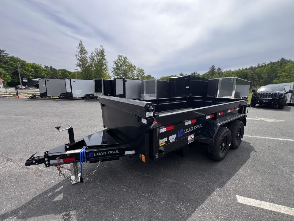New 2026 LOAD TRAIL 6X12-DE Dump Trailer/ I BEAM Frame/ Ramps & Tarp kit / Spreader Gate- 9990gvw