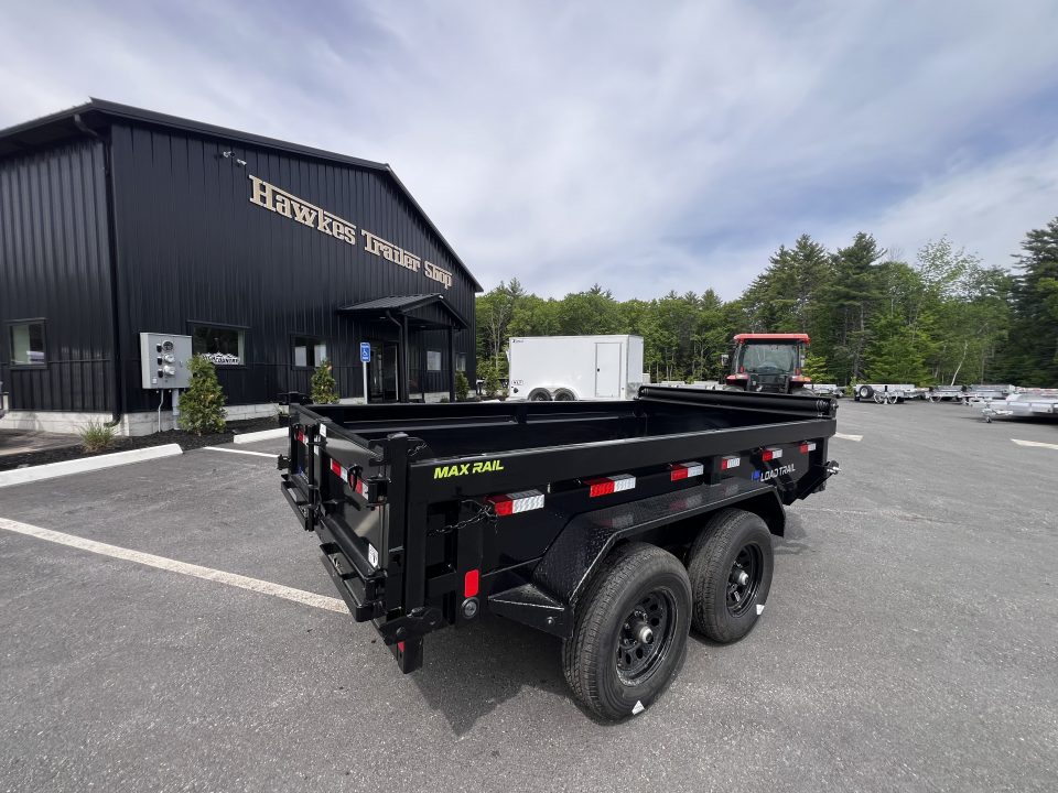 New 2026 LOAD TRAIL 6X12-DE Dump Trailer/ I BEAM Frame/ Ramps & Tarp kit / Spreader Gate- 9990gvw