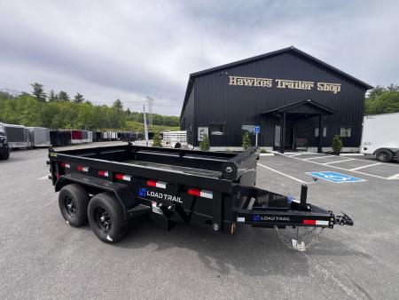 New 2026 LOAD TRAIL 6X12-DE Dump Trailer/ I BEAM Frame/ Ramps & Tarp kit / Spreader Gate- 9990gvw