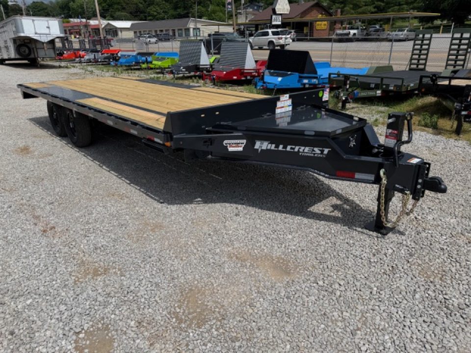 New Hillcrest Bumper Pull Deck-Over 20' 15.4K W/ Straight Deck