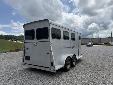 New 2026 Bee 3 HORSE SLANT Stock / Stock Combo Trailer