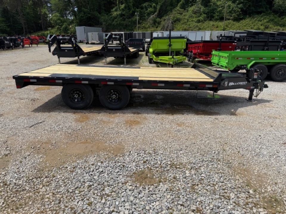 New Hillcrest Bumper Pull Deck-Over 16' 15.4K- Straight Deck