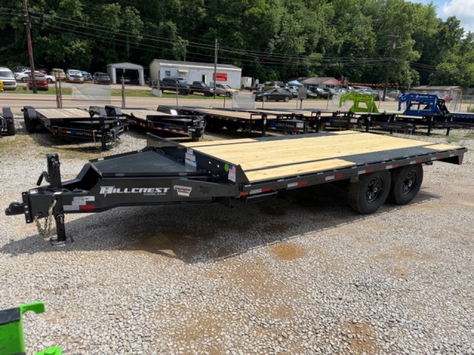 New Hillcrest Bumper Pull Deck-Over 16' 15.4K- Straight Deck