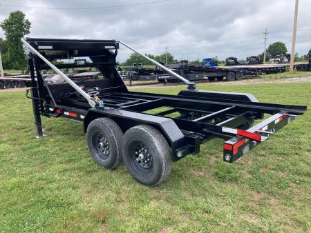New 2026 MAXX-D 83x14 TANDEM 15.4K GN ROLL OFF W/ 22K WINCH, POWER TARP & WIRELESS REMOTE Roll Off