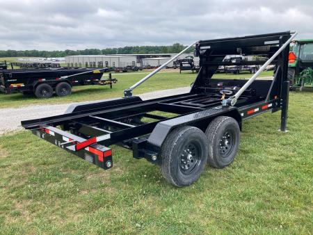 New 2026 MAXX-D 83x14 TANDEM 15.4K GN ROLL OFF W/ 22K WINCH, POWER TARP & WIRELESS REMOTE Roll Off