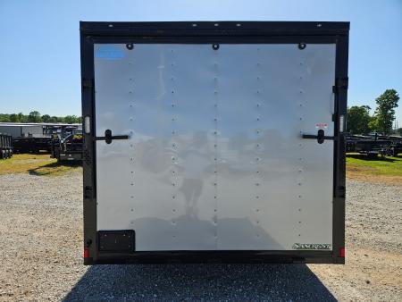 New 2026 Rock Solid 8.5X24 TANDEM 10K CARGO W/BLACKOUT TRIM 7' HEIGHT & RAMP DOOR
