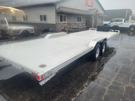 Used 2025 Aluma MID DECK WB26H-TA3 Equipment Trailer