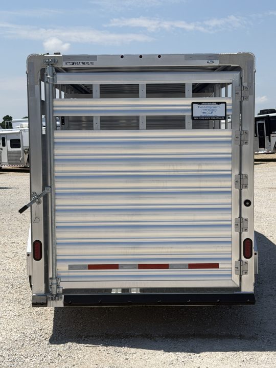 New 2026 Featherlite 24' Stock Trailer