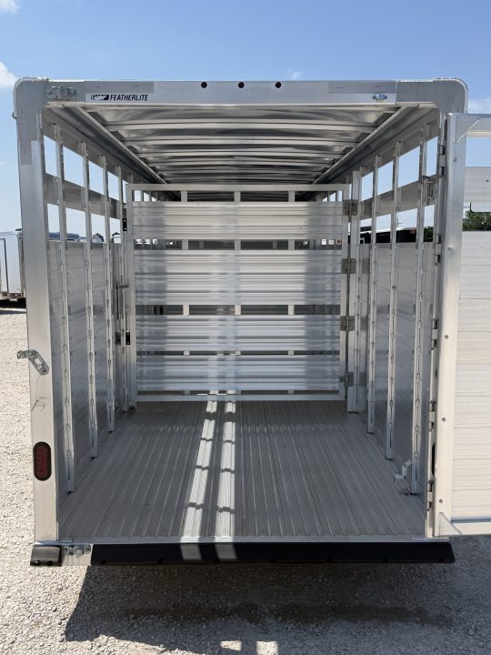 New 2026 Featherlite 24' Stock Trailer