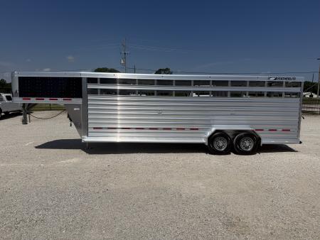 New 2026 Featherlite 24' Stock Trailer