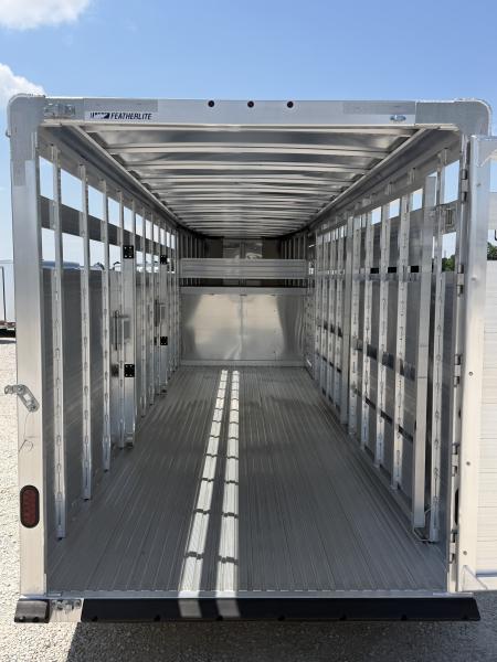 New 2026 Featherlite 24' Stock Trailer