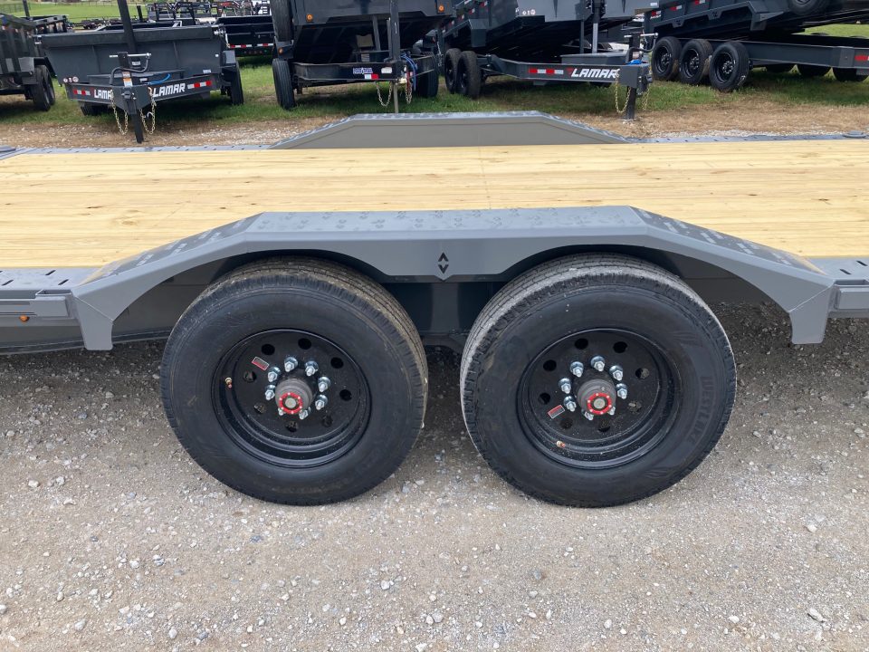 New 2026 Diamond C Trailers 102X24 TANDEM 20K TILT W/ 6' STATIONARY DECK, 18' TILT DECK W/ POWER OPTION, DRIVE OVER FENDERS & HYDROJACK Tilt Trailer