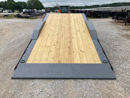 New 2026 Diamond C Trailers 102X24 TANDEM 20K TILT W/ 6' STATIONARY DECK, 18' TILT DECK W/ POWER OPTION, DRIVE OVER FENDERS & HYDROJACK Tilt Trailer