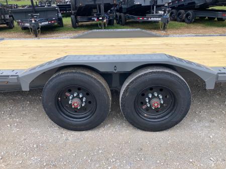 New 2026 Diamond C Trailers 102X24 TANDEM 20K TILT W/ 6' STATIONARY DECK, 18' TILT DECK W/ POWER OPTION, DRIVE OVER FENDERS & HYDROJACK Tilt Trailer