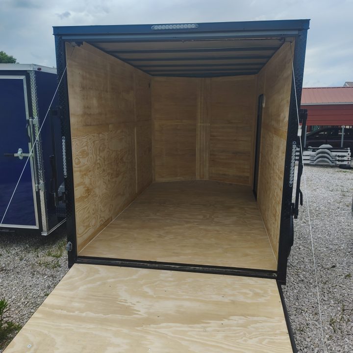 New 2026 Mammoth 7x12 SA Cargo/Enclosed Trailer, 7' Interior Height, 3.5K Axle, .080 Polycore Exterior Cargo / Enclosed Trailer
