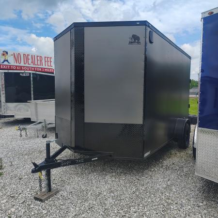 New 2026 Mammoth 7x12 SA Cargo/Enclosed Trailer, 7' Interior Height, 3.5K Axle, .080 Polycore Exterior Cargo / Enclosed Trailer