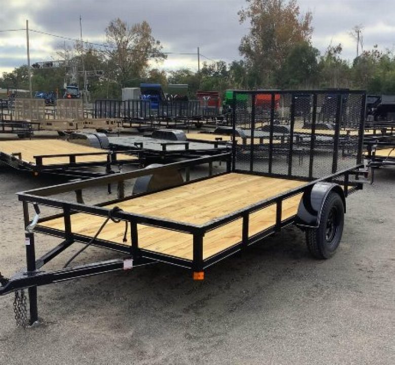 New 2026 P & T Trailers 6X12 AFG Utility Trailer