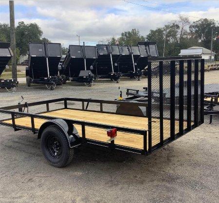 New 2026 P & T Trailers 6X12 AFG Utility Trailer